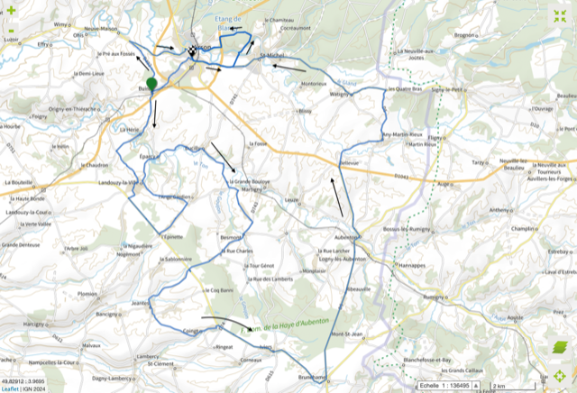 LA COURSE EN LIGNE